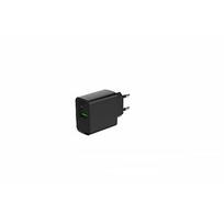 Gembird Power Delivery Charger USB-A USB-C 20W Black TA-UC-PDQC20-01-BK