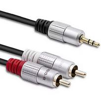Qoltec Cable 2xRCA Mini Jack 3.5mm 52339