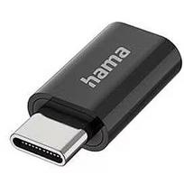 Hama Hama micro USB, USB-C adapter, black - Adapter 00200310