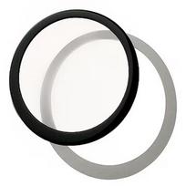 Demciflex Dust Filter, Round 140mm, Black/White DF0495