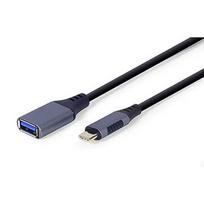 Cablexpert USB-C to OTG AF adapter, space grey A-USB3C-OTGAF-01
