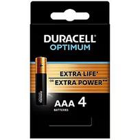 Duracell AAA/LR3, x4 Duracell Optimum AAA LR3 blister 4szt