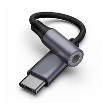 RoGer USB-C to AUX 3.5mm Digital audio adapter for Samsung, Google, OnePlus (DAC 24bit 48KHz) RO-USBCDAC-GR