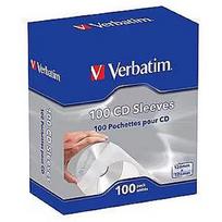 Verbatim CD PAPER SLEEVES 100 PACK 49976