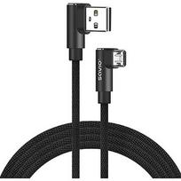 Savio USB-A to Micro USB, Angle, 2m SAVIO CL-162