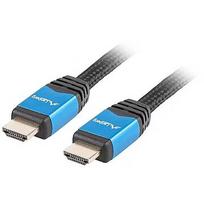 Lanberg Premium HDMI 2.0 Cable, 1.8m CA-HDMI-20CU-0018-BL