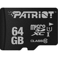 Patriot LX Series, microSDXC, 64GB, Class 10, UHS-I, U1, V10 PSF64GMDC10
