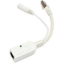 MikroTik RBGPOE Gigabit PoE adapter with shielded connectors, supports 9-48V PoE RBGPOE