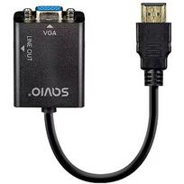 Savio HDMI-VGA adapter AK-76 with audio, SAVAK-76