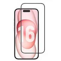 Mocco Full Face / Full Glue Tempered Glass Full Coveraged with Frame Apple iPhone 16 Pro Max MC-FG-IPH-16PM-BK