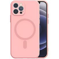 Mocco MagSilicone Soft Back Case Silicone Case for Apple iPhone 14 Plus Pink MO-MAGSI-BC-AP-IPH14PL-PI
