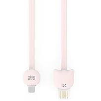 Maoxin Vitality Cat Series Lightning MD818ZM/A / 2.1A / USB Data And Сharging Сable 1m Pink (EU Blister)  MAX-VI-CS-1M-PI