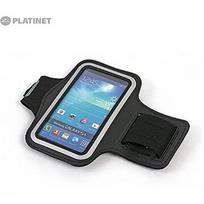 Platinet POSB SmartPhone 5" Max (12.5x6cm) Armband Pouch Case for Sport - Fitness Running Black POSB