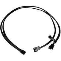 Alphacool Y-splitter 4-Pin to 2x 4-Pin PWM, 60cm, Black 18678