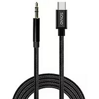 Savio Kabelis SAVIO USB-C – MiniJack 3.5 mm 2m CL-188