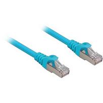 Sharkoon network cable RJ45 CAT.6a SFTP LSOH blue 0,50m - HalogenFree 4044951018734