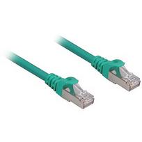 Sharkoon network cable RJ45 CAT.6a SFTP LSOH green 0,50m - HalogenFree 4044951018574