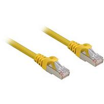 Sharkoon network cable RJ45 CAT.6a SFTP LSOH yellow 0,50m - HalogenFree 4044951018499