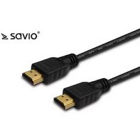 Savio Cabel HDMI CL-08 5m black, gold, v1.4 3D CL-08