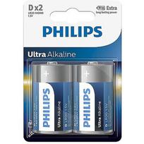 Philips Philips Ultra Alkaline, D, 2 pcs - Battery LR20E2B/10