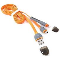 Platinet USB-A to Lightning/Micro USB, 1m 5907595428736