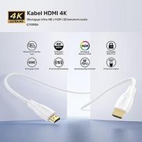 Unitek Kabel HDMI 2.0 4K biały 1,8m C11090AWH03-1.8M