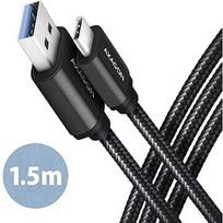 Axagon USB-A 3.2 to USB-C, 1.5m BUCM3-AM15AB