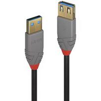 Lindy CABLE USB3.2 EXTENSION 2M/ANTHRA 36762
