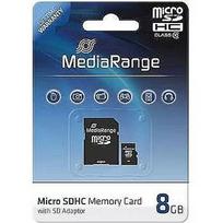 MediaRange MR957, microSDHC, 8GB, Class 10 MR957