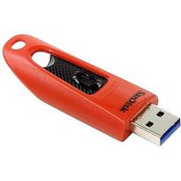 SanDisk Ultra, 64GB, Red SDCZ48-064G-U46R