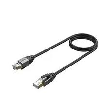 Unitek kabel Ethernet RJ-45 LAN, patchcord cat.8 (S/FTP), przewód sieciowy 1,5m C18149AGY03-1.5M