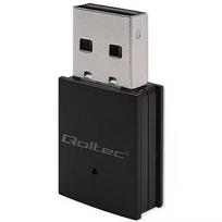 Qoltec USB Wi‑Fi adapter with Bluetooth 4.0 (600 Mbps) 56989