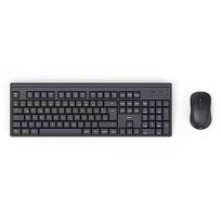 Hama keyboard and mouse set WKM-100 black U8173051