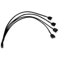 Alphacool aRGB 3-Pin Y-Splitter, 4x Split, 0.30m 18711