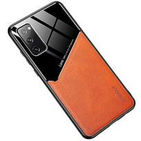 Mocco Lens Leather Back Case for Apple Iphone 12 Orange MO-LC-APP-IP-12-OR