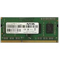 Afox SO-DIMM, DDR3, 8GB, 1333MHz, Single Stick AFSD38AK1P