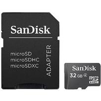 SanDisk microSDHC, 32GB, Class 4 +Adapter SDSDQM-032G-B35A