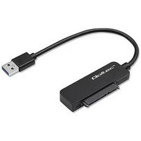 Qoltec SATA adapter SSD HDD 2.5 drive, USB 3.0, 2TB 52268