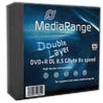 MediaRange DVD+DL 8x SC 8,5GB MediaR 5 pieces MR465