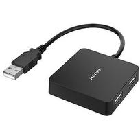 Hama Hama USB Hub, 4 Ports, USB 2.0, black - USB hub 00300081