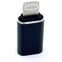 Maxlife adapter USB-C - Lightning, black 5900495940759