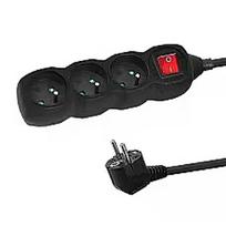 Esperanza ELK211K Power strip 3GN/3M Black ELK211K