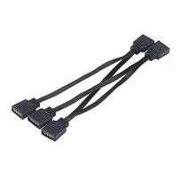 Akasa 4-in-1 RGB LED connector multiplier cable AK-CBLD05-40BK