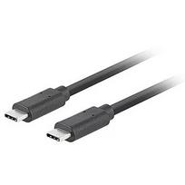 Lanberg Cable USB-C M/M 3.1 gen 2 1.8M 10GB/S PD100W black CA-CMCM-32CU-0018-BK
