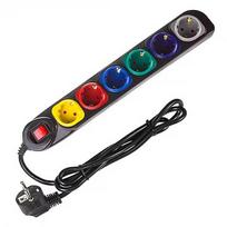 Maclean Power strip 250VAC/10A 1,5m MCE509 B MCE509 B