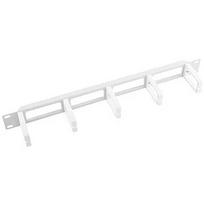 Lanberg cable management panel type B, 19'', 1U, gray AK-1202-S