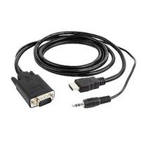 Gembird HDMI to VGA + Audio Adapter Cable, 1.8m A-HDMI-VGA-03-6