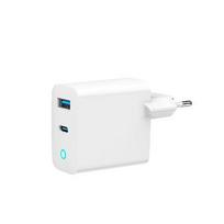 Gembird CHARGER USB 30W 2PORT/TA-UC-PDQC30L-W-01 TA-UC-PDQC30L-W-01