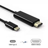 RoGer Cable USB-C toHDMI 4K@30Hz / 1.8m / Black RO-USBC2HDMI1.8M-BK