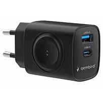 Gembird Lādētājs Gembird 2-in-1 Black 20W + Apple Watch  TA-UC-PDQCW20-01-BK